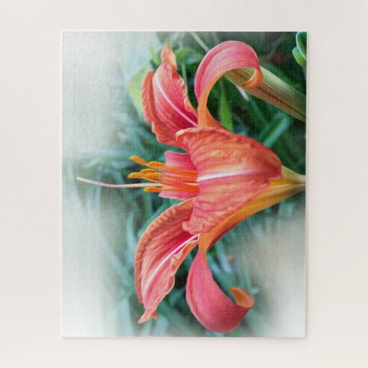 oranje lib legpuzzel (Verticaal)