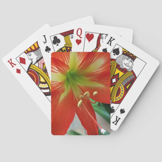 oranje lib pokerkaarten (Achterkant)