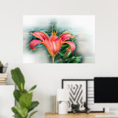 oranje lib poster (Thuiskantoor)