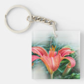 oranje lib sleutelhanger (voorkant)