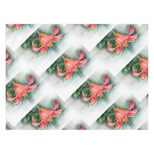 oranje lib tafelkleed (Voorkant (Horizontaal))