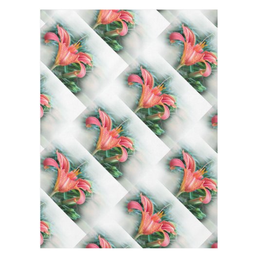 oranje lib tafelkleed (Voorkant)