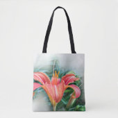 oranje lib tote bag (Voorkant)
