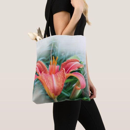 oranje lib tote bag (Dichtbij)