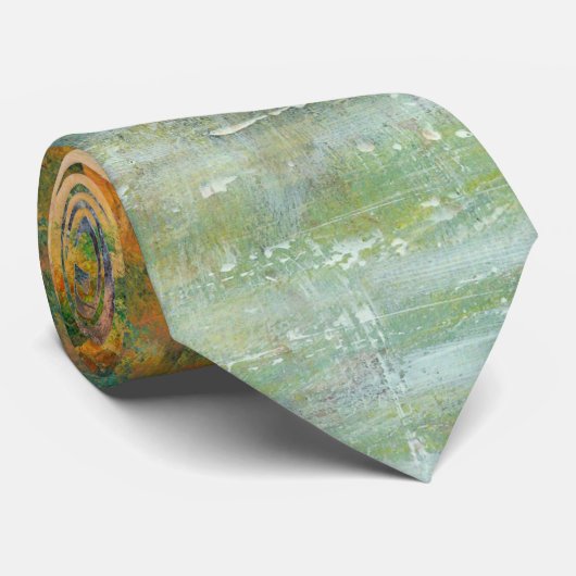 Oranje licht stropdas (Opgerold)