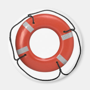 ORANJE LIFE RING MAGNEET
