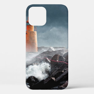 ORANJE LIGHTHOUSE OP ROCK Case-Mate iPhone CASE