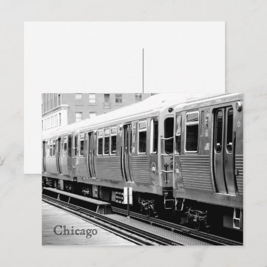 Oranje lijn briefkaart (Voorkant / Achterkant)