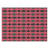 Oranje Lilies Floral Abstract Pattern Tafelkleed (Voorkant (Horizontaal))