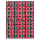 Oranje Lilies Floral Abstract Pattern Tafelkleed (Voorkant)