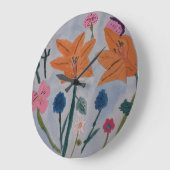 Oranje Lilies-klok Grote Klok (Hoek)
