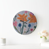 Oranje Lilies-klok Grote Klok (Huis)