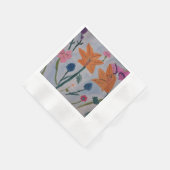 Oranje Lilies Paper Napkin Servet (Hoek)