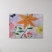 Oranje Lily Canvas Art (Voorkant)