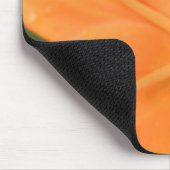 Oranje Lily Floral Mousepad Muismat (Hoek)