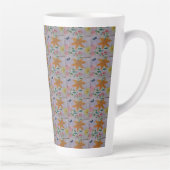 Oranje Lily Latte Mok (Rechts)