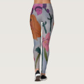 Oranje Lily Leggings (Achterkant)