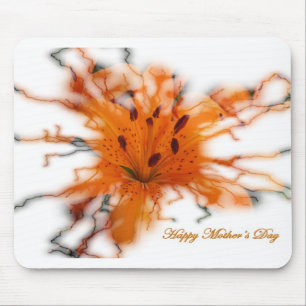 Oranje Lily Mousepad Muismat
