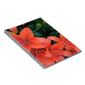 Oranje Lily Notitieboek (Rechterzijde)