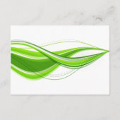 Oranje Lily Reception Card Informatiekaartje (Achterkant)