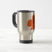Oranje LIly Reisbeker (Voorkant links)