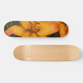 Oranje Lily Skateboard (Horizontaal)
