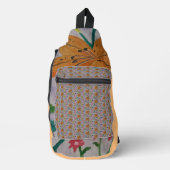 Oranje Lily Sling Bag (Voorkant)