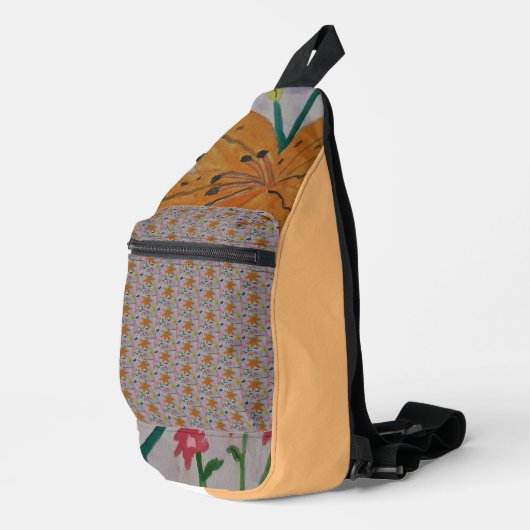 Oranje Lily Sling Bag (Rechterhoek)