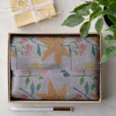 Oranje Lily Tissuepapier (Geschenk)