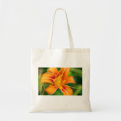 Oranje Lily Tote Bag (Voorkant)