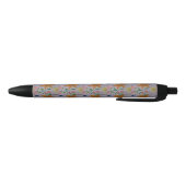 Oranje Lily Zwarte Inkt Pen (Bodem)