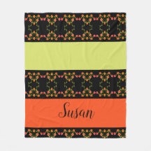 Oranje limoen groen en zwart