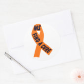 Oranje lint bewustzijn, Sticker (Envelop)