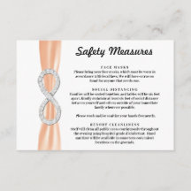 Oranje Lint Diamant Oneindigheid Veiligheidsmaatre