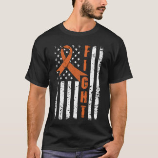 Oranje lintteken - Leukemie Bewustheid_fullprint T-shirt