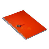 Oranje locker notitieboek (Rechterzijde)