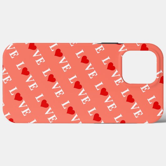 ORANJE LOVE Case-Mate iPhone CASE (Achterkant (horizontaal))