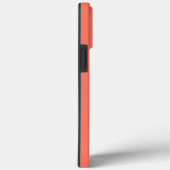 Oranje LOVE-hart Case-Mate iPhone Case (Achterkant / Rechts)