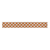 Oranje lozentribbon door Kenneth Yoncich Grosgrain Lint (Voorkant)