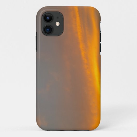 Oranje luchtruim Case-Mate iPhone case (Achterkant)