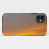 Oranje luchtruim Case-Mate iPhone case (Achterkant (horizontaal))