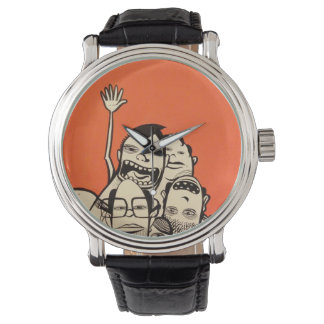 Oranje luchtruim horloge
