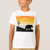 Oranje luchtruim t-shirt (Voorkant)