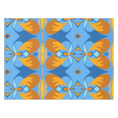 Oranje luchtruim tafelkleed (Voorkant (Horizontaal))