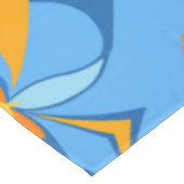 Oranje luchtruim tafelkleed (Gekanteld)