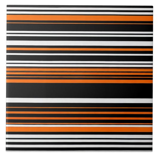 Oranje Luxe Populair Herfst Collectie Tegeltje (Voorkant)