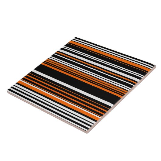 Oranje Luxe Populair Herfst Collectie Tegeltje (Zijkant)