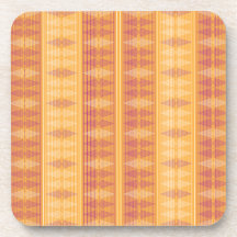 Oranje & Magenta Geometrisch Op Art Patroon — Herh