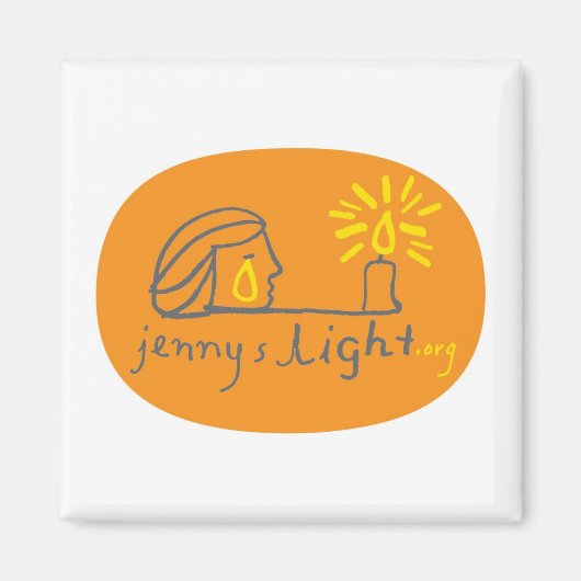 Oranje Magnet (Voorkant)