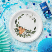 Oranje Main Squeeze Papieren Borden Papieren Bordje (Feest)